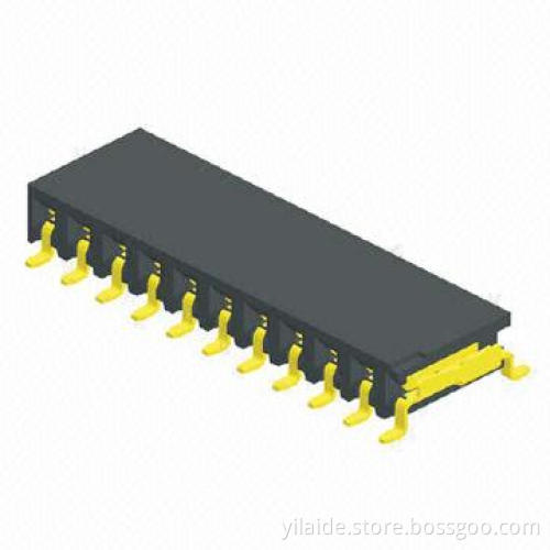 LCP/NY6T SMT LED Connector with Tin and Golden Flash Plating